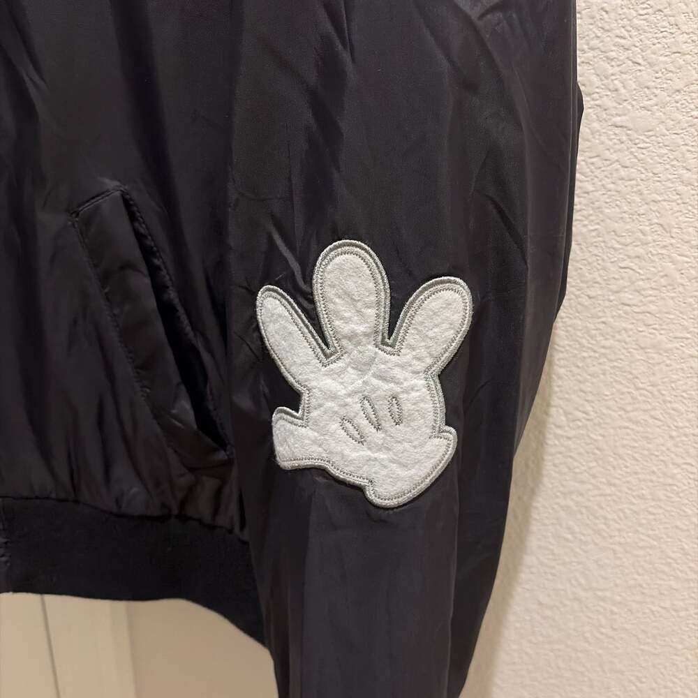 Disney Minnie Mouse Womens Varsity Bomber Jacket - Picture 5 of 9